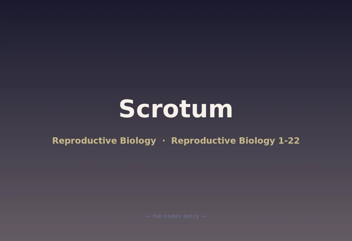 Scrotum