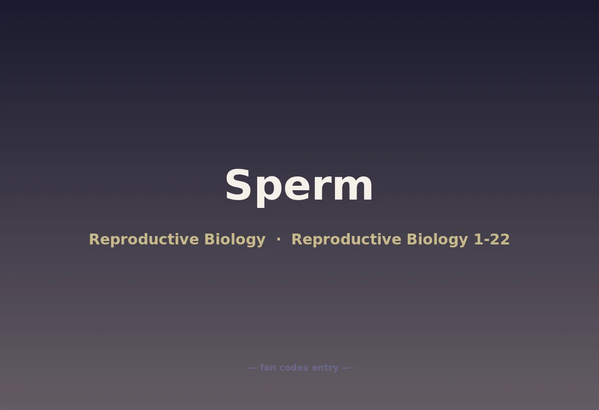 Sperm